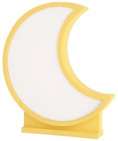 Lampada per bambini gialla Moon - Candellux Lighting