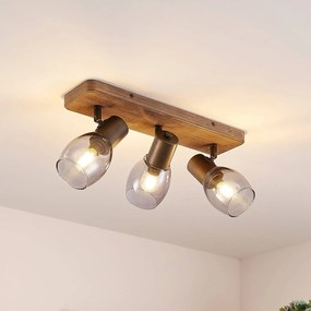 Lindby Ineska faretto parete, 3 luci, angolare