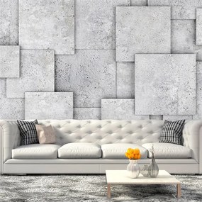 Fotomurale  Concrete Abyss  Colore Grigio, Dimensioni e Misure 100x70