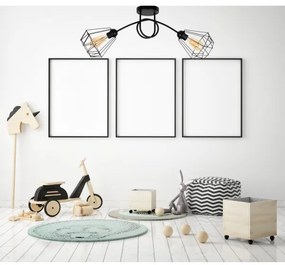 Lampadario a plafone DIAMENT 2xE27/60W/230V