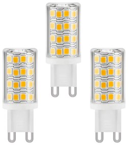 e3lighte3light - 3-pack Lampadina LED 4,5W (410lm) Dimmerabile G9