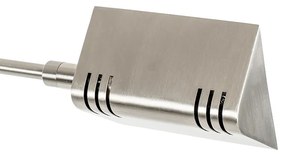 Lampada da terra di design in acciaio con LED e dimmer touch - Notia