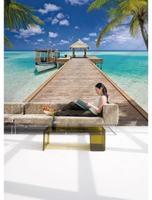 Fotomurale Beach resort, multicolor