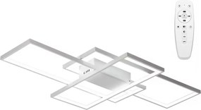 Plafoniera moderna a led + TELECOMANDO APP660 Bianco