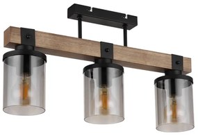 Globo 15555-3D - Lampadario a plafone LILA 3xE27/60W/230V