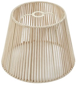 Paralume da esterno con corda beige IP54 40/28/30