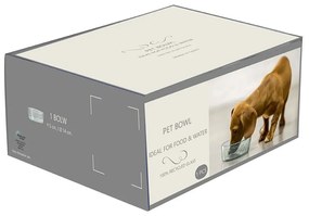 Ciotola in vetro per animali ø 14,5 cm - Ego Dekor