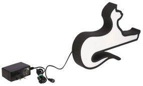 Lampada da tavolo LED per bambini CAT LED/13W/230V nera