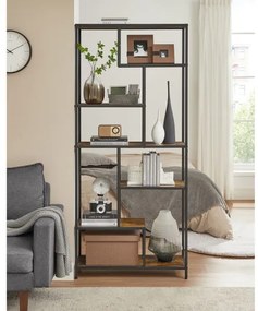 Libreria NAVARO marrone/nera