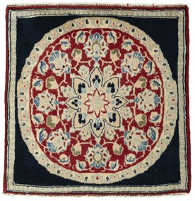 Yazd Tappeto persiano 70x70 Rosso (Iran) Annodato A Mano