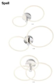 Redo 01-2221 - Plafoniera dimmerabile a LED SPELL LED/32W/230V bianca