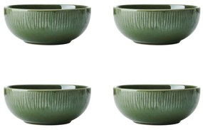 Set 4 ciotole 15 cm ceramica verde Jardin Mikasa