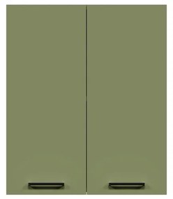 Pensile bagno Move verde COLAVENE, 2 ante P 24 x L 60 x H 70 cm