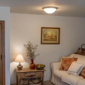 Brilagi - Plafoniera CLASSIC 3xE27/60W/230V color crema/patina