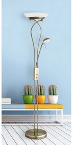 Rabalux 4078 - Lampada da terra con dimmer GAMMA 1xR7s/230W + 1xG9/40W