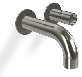 Treemme Watertube RWIT4AC5IS02 miscelatore monocomando lavabo incasso 170mm senza parte incasso inox satinato