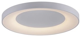 Plafoniera bianca incl. LED con telecomando - Meidan