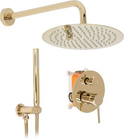 Set doccia da incasso Rea Lungo L. Gold + BOX