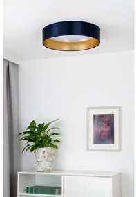 Duolla - Plafoniera LED ROLLER LED/24W/230V diametro 45 cm blu/oro