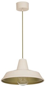 Lampadario a sospensione con filo CLASS 1xE27/15W/230V beige