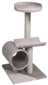 Albero Tiragraffi Per Gatti Burt 40x40x77 Cm Grigio /