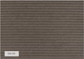 Poltrona in velluto a coste marrone Lofty Lilly - Miuform