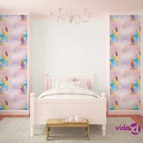 Noordwand Kids at Home Carta da Parati Pretty as A Princess Rosa e Blu