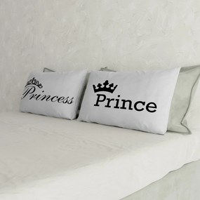 Set 2 federe Princess e Prince Datex
