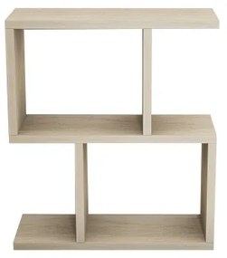 Tavolino d'appoggio CROS, finitura marmo beige