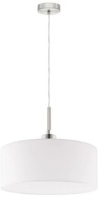 Eglo - Lampadario LED a sospensione con filo TUNJA 1xE27/60W/230V bianco