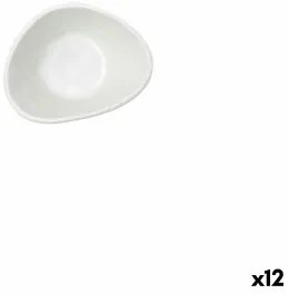 Ciotola Bidasoa Cosmos Bianco Ceramica Ø 17 cm (12 Unità)