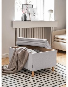 Poggiapiedi grigio chiaro Simon - Miuform