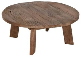Tavolino da Caffè Home ESPRIT Marrone Legno 90 x 90 x 35 cm