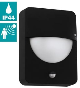 Eglo 98705 - Lampada da esterno con sensore SALVANESCO 1xE27/28W/230V IP44