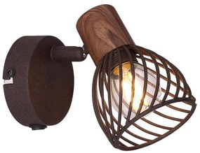 Globo 54817-1 - Luce Spot da parete ISABELLE 1xE14/40W/230V