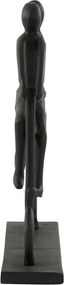 Statuetta in metallo (altezza 32 cm) Cycle - Light &amp; Living