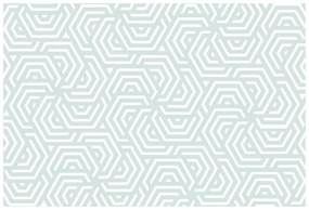 Carta da parati autoadesiva – Motivo grigio-blu alla moda