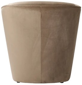 Poltrona in velluto Beige per camera da letto ufficio