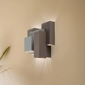 Luminex Applique da parete, beige, 5 x G9, acciaio