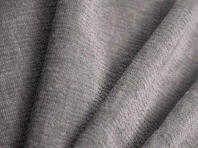 Letto singolo imbottito grigio chiaro con contenitore con rete inclusa 90x200 cm Amy – Micadoni