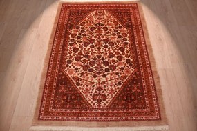 Shiraz Tappeto 100x150 (Iran) Annodato A Mano