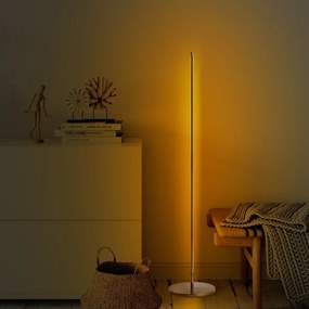 Lampada da terra a LED in oro (altezza 153 cm) Only - Opviq lights