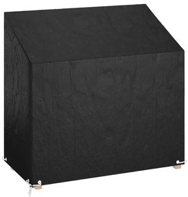 Copri Panca Da Giardino 8 Occhielli 130x70x70/88 Cm Polietilene /