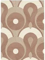 Moooi for Arte Carta da parati Queen Cobra - Powder
