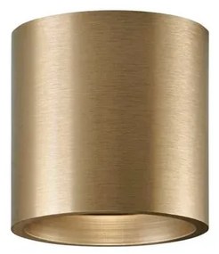 Solo 1 Round Plafoniera 6W 2700K Brass - LIGHT-POINT