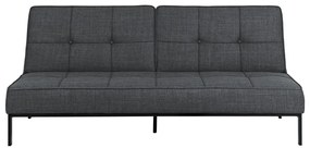 Divano grigio scuro allungabile 198 cm Perugia – Actona