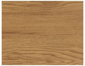 Libreria nera-color legno naturale effetto rovere 114x185 cm Seaford - Actona