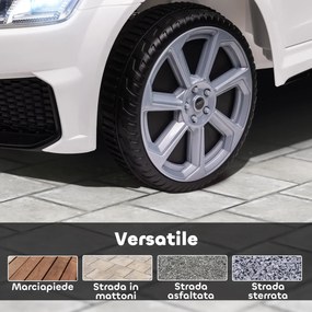 Macchina Elettrica per Bambini 12V con Licenza Audi TT Bianco...