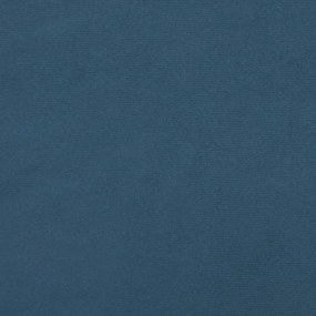 Giroletto Blu Scuro 180x200 cm in Velluto