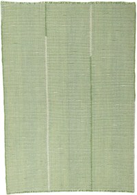 Kilim Tappeto 170x240 Verde (Iran) Tessuto A Mano